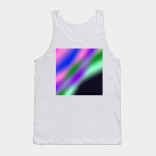 purple green white abstract texture art Tank Top